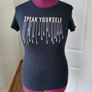 BTS Speak Yourself 2019 World Tour Mic Drop Tee M Big Hit Entertainment cotton